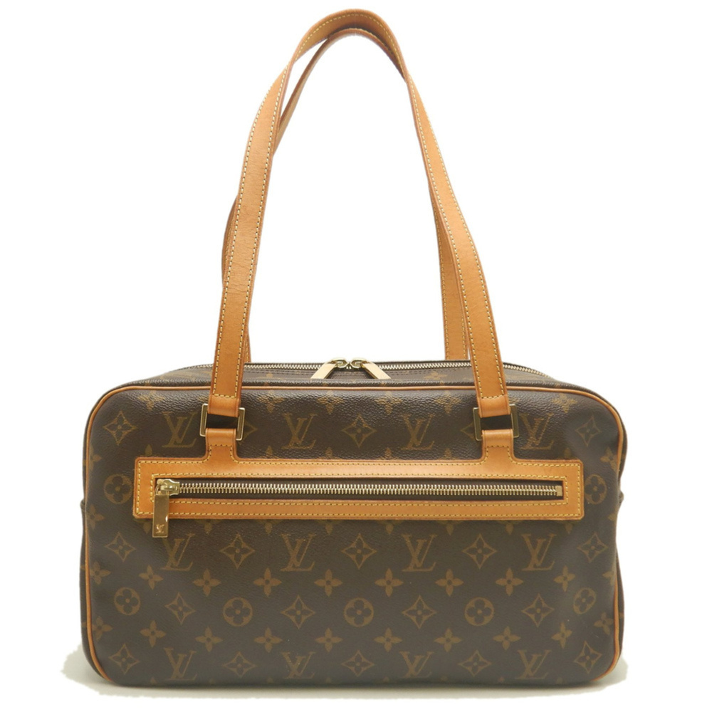 LOUIS VUITTON Authentic Brown Monogram Shoulder Bag